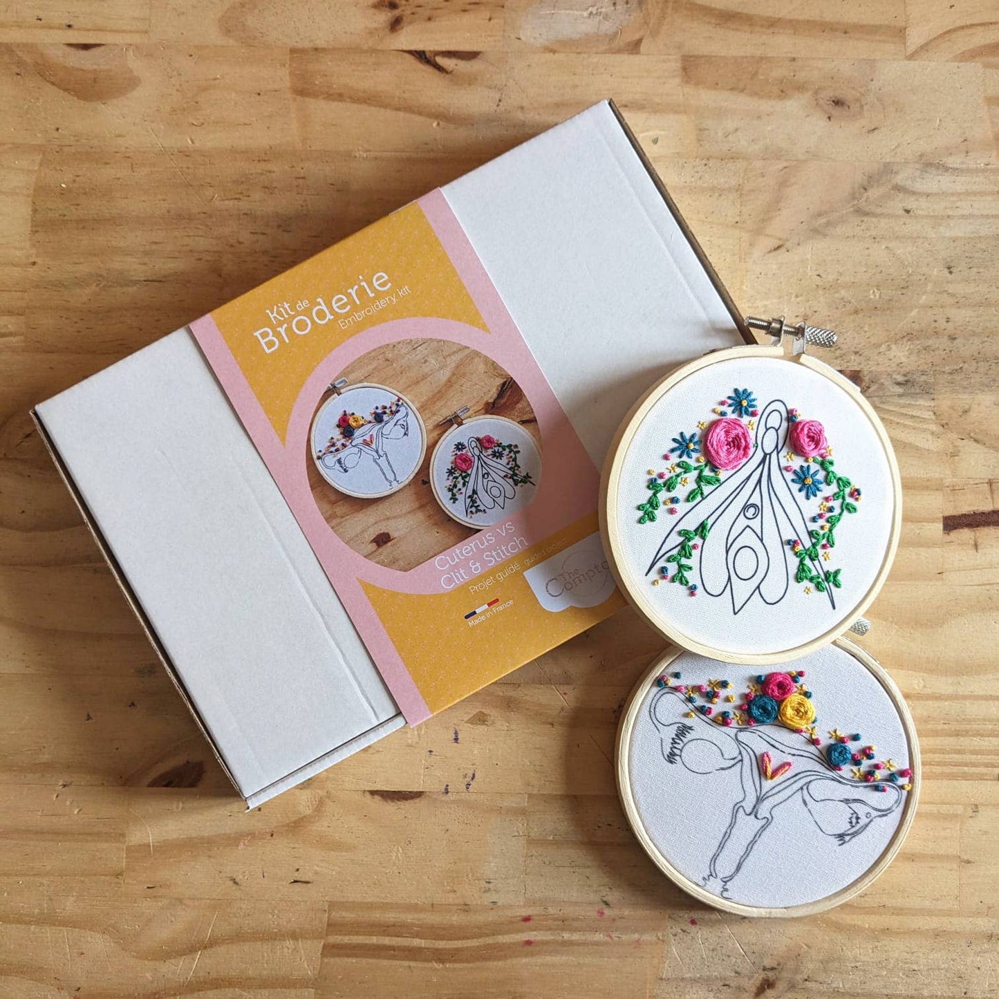 Kit de bordado Clit&Stitch – TheComptoir