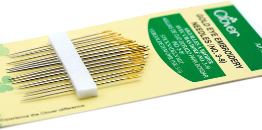 Agujas para Bordado de Clover (nº del 3 al 9)