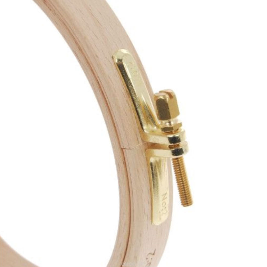 Aro de Bordado Redondo de Madera de Nurge de 8 mm