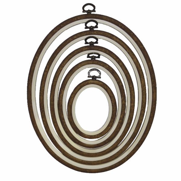 Nurge Aro Flexi Ovalado Colección Marrón Oscuro