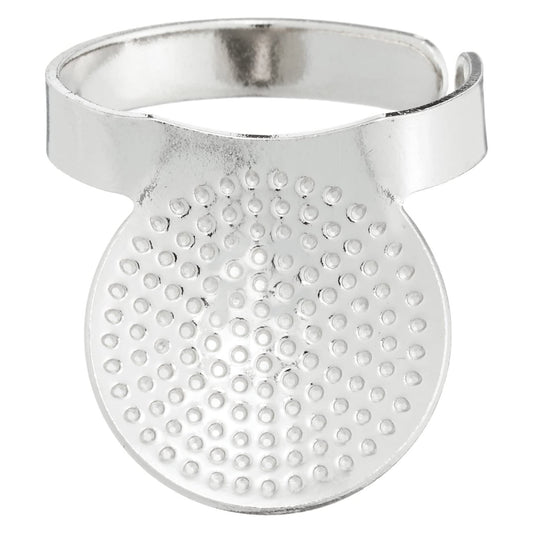 Dedal con placa para Sashiko de Clover
