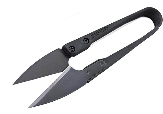 Clover - Cortahilos negro de 10.5 cm
