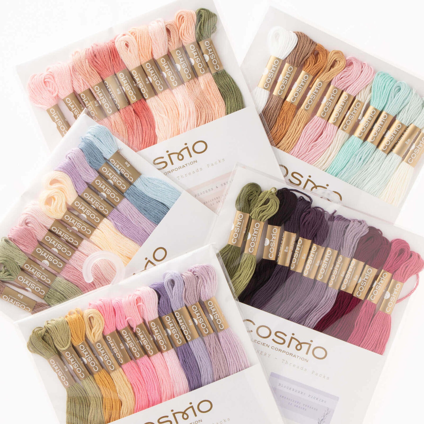 Cosmo Nº25 - Pack of skeins for embroidery