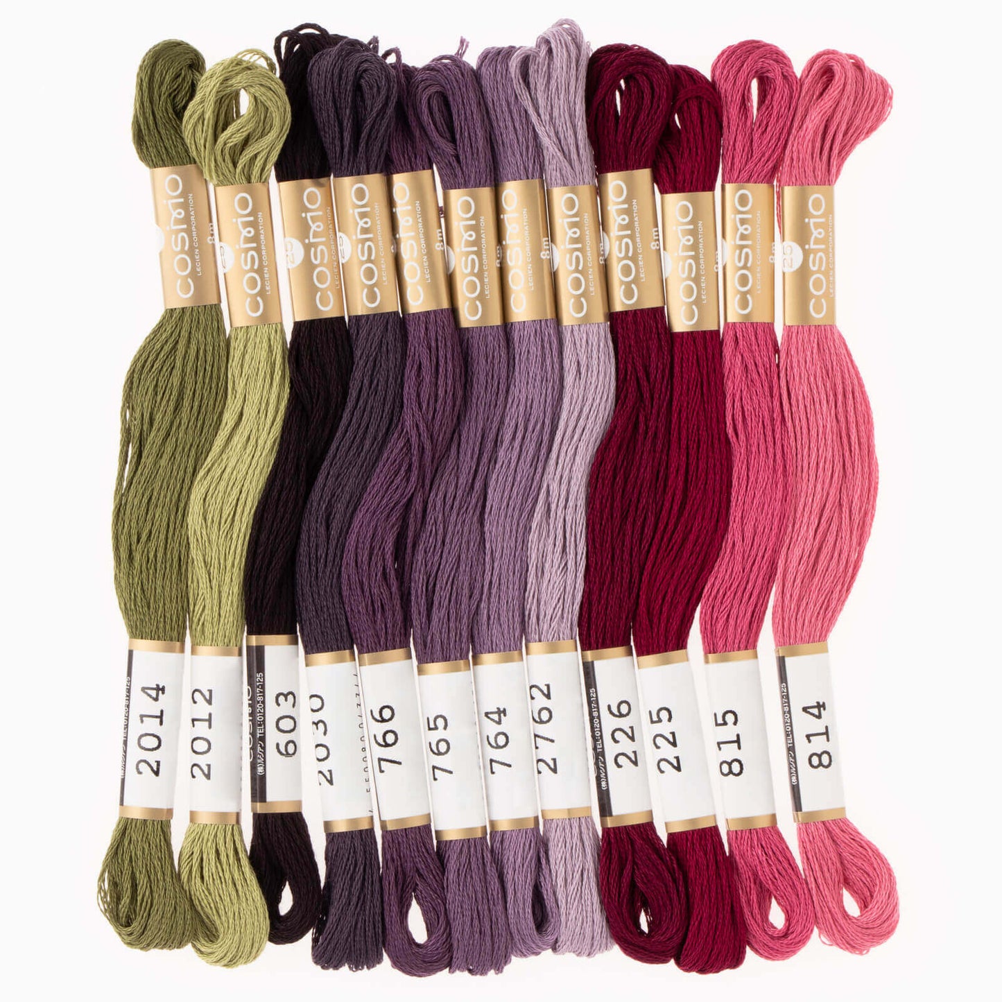 Cosmo Nº25 - Pack of skeins for embroidery