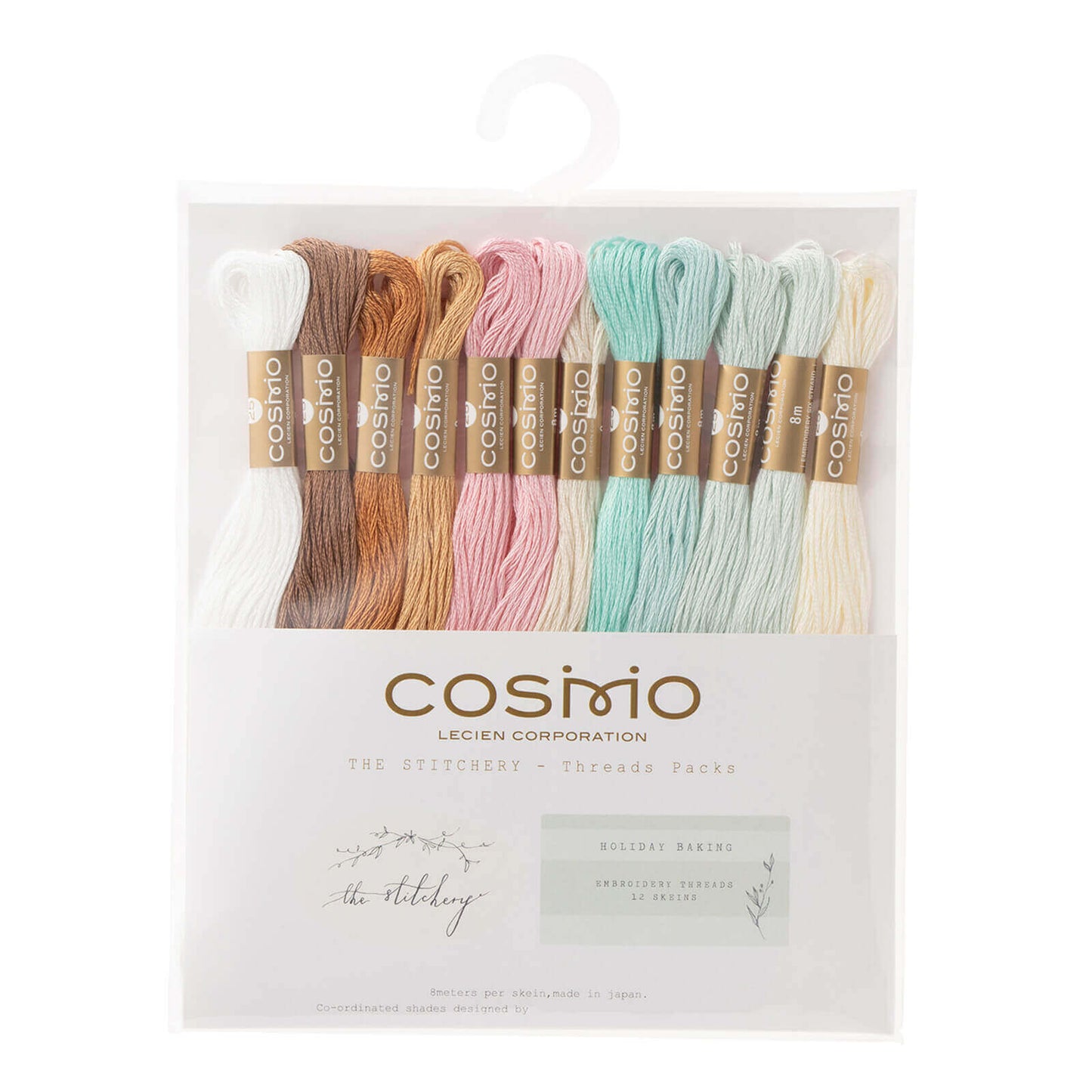 Cosmo Nº25 - Pack of skeins for embroidery