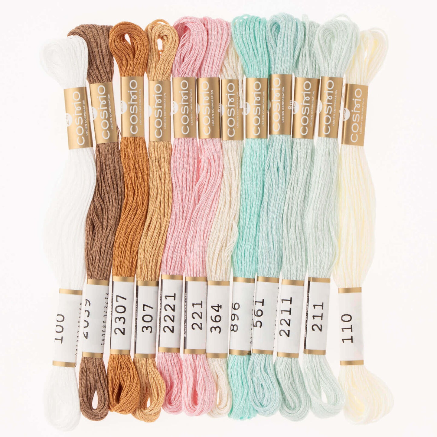 Cosmo Nº25 - Pack of skeins for embroidery