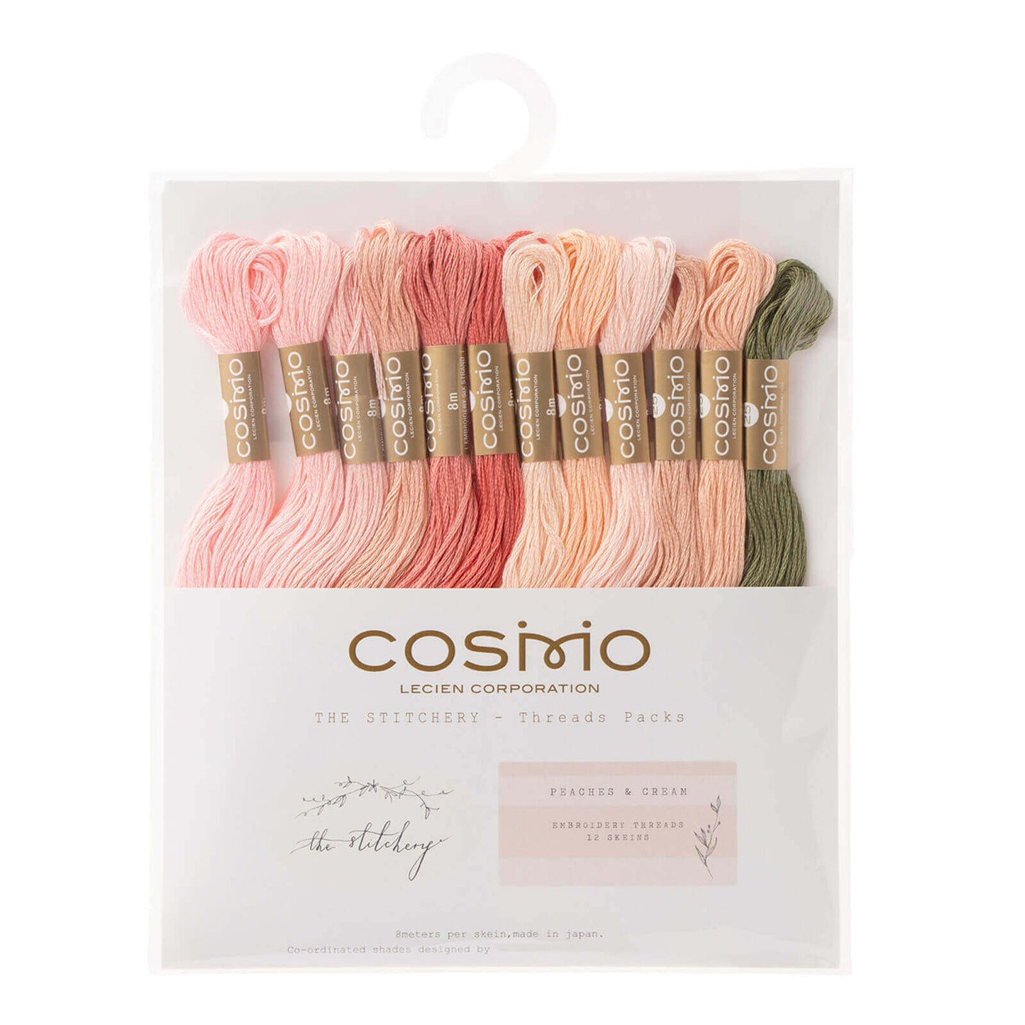 Cosmo Nº25 - Pack of skeins for embroidery