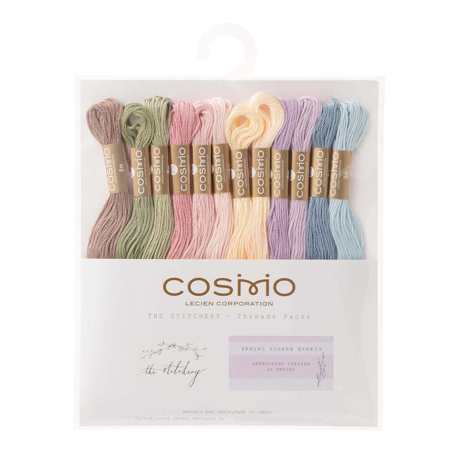 Cosmo Nº25 - Pack of skeins for embroidery