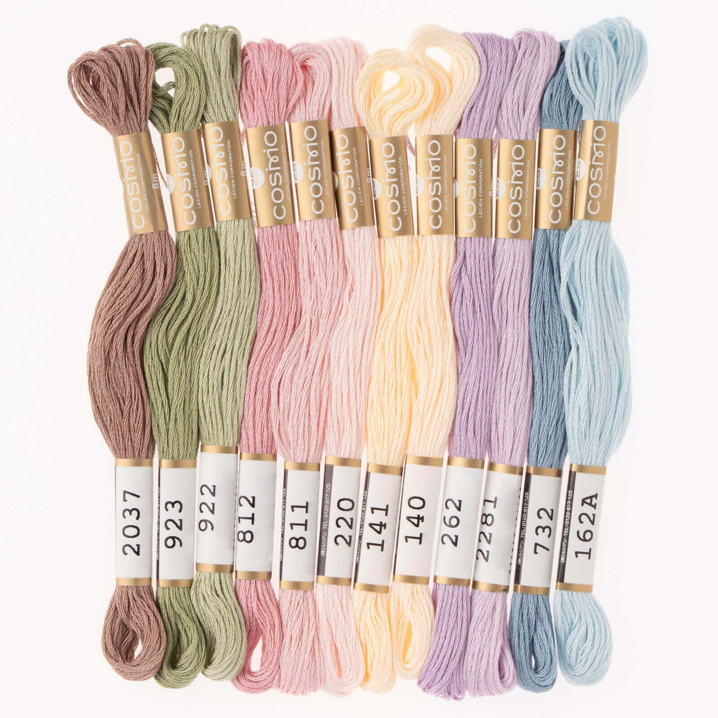 Cosmo Nº25 - Pack of skeins for embroidery