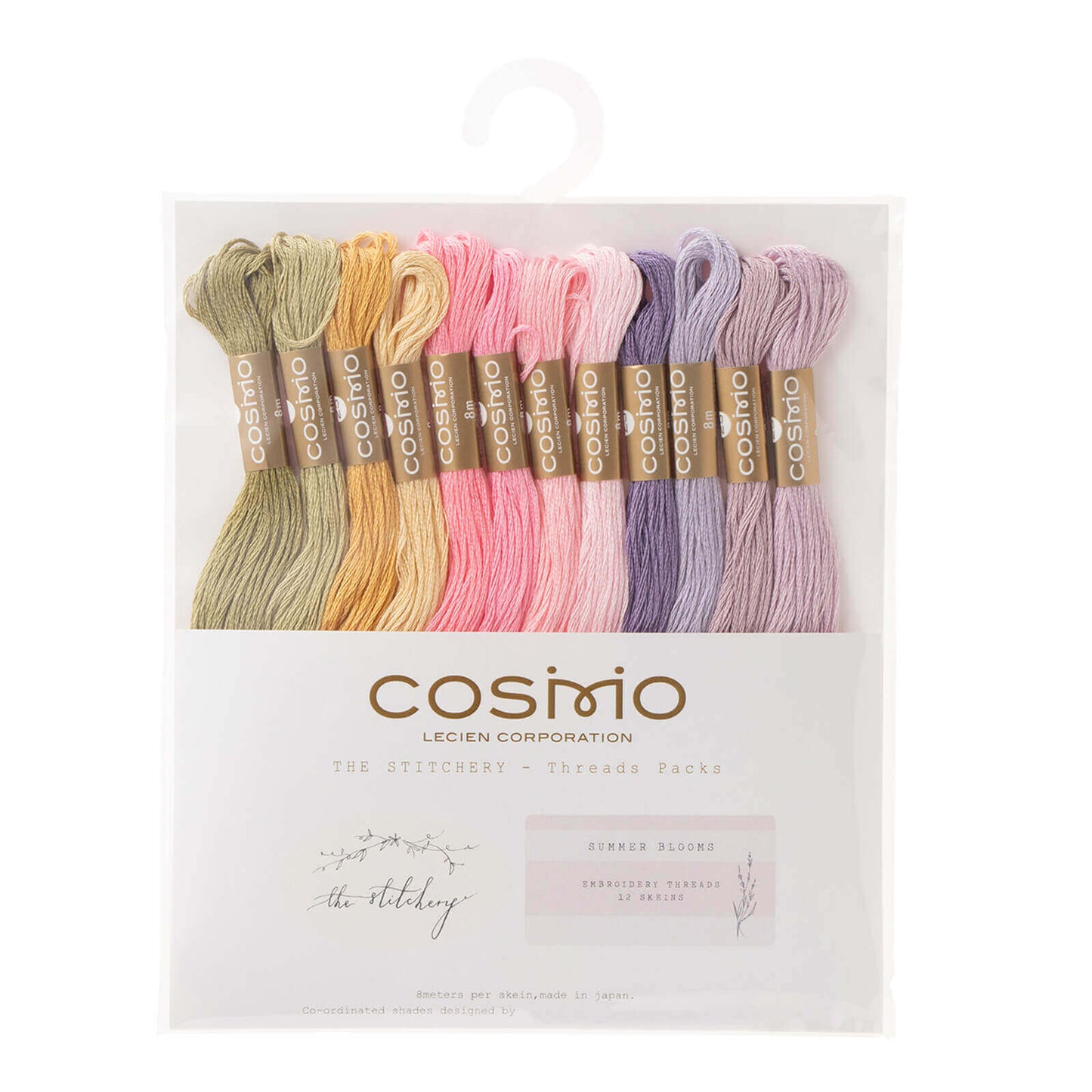 Cosmo Nº25 - Pack of skeins for embroidery