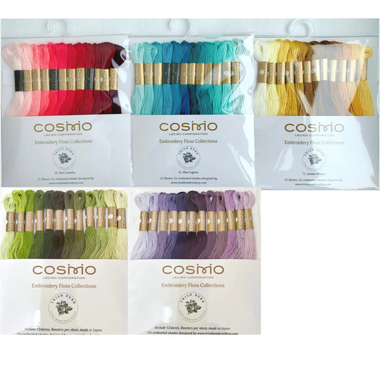 Cosmo Nº25 - Pack madejas bordar - Trish Burr Embroidery