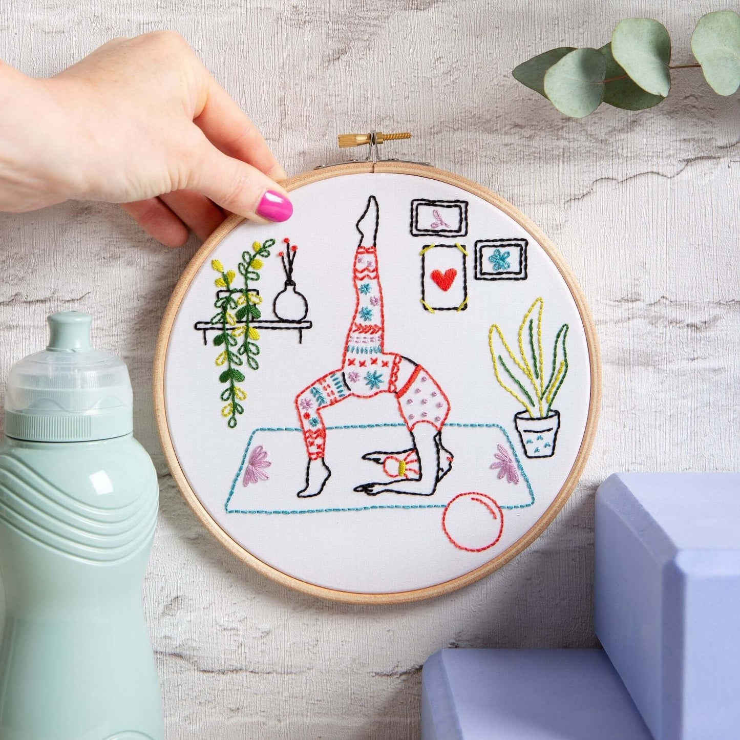 Kit de Bordado "Stretch" de Hawthorn Handmade (Wonderful Women Collection)