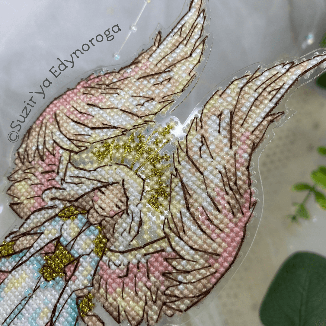 Kit de punto de cruz “Ángel de Luz”