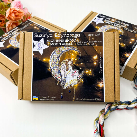 Kit de punto de cruz “Ángel Luna Bordando"