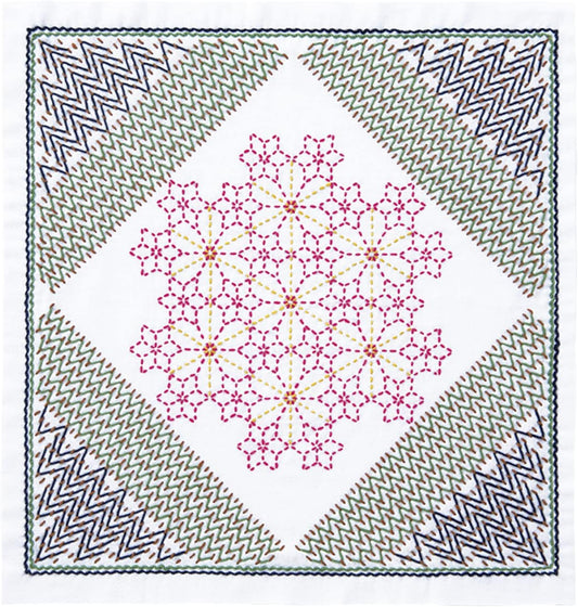 Kits de Sashiko "Bouquetiere" de Olympus