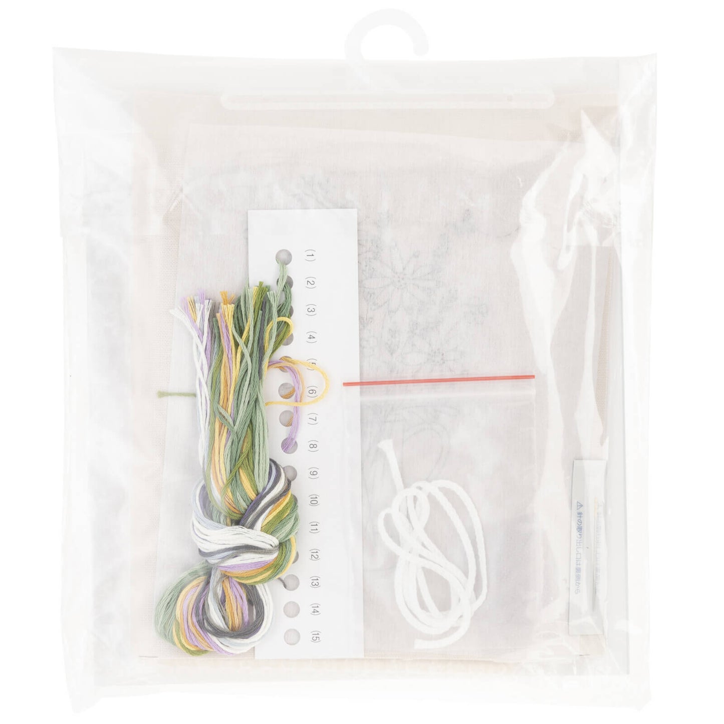Kit de bordado "Ramo de flores", diseñado por Kazuko Aoki para Cosmo