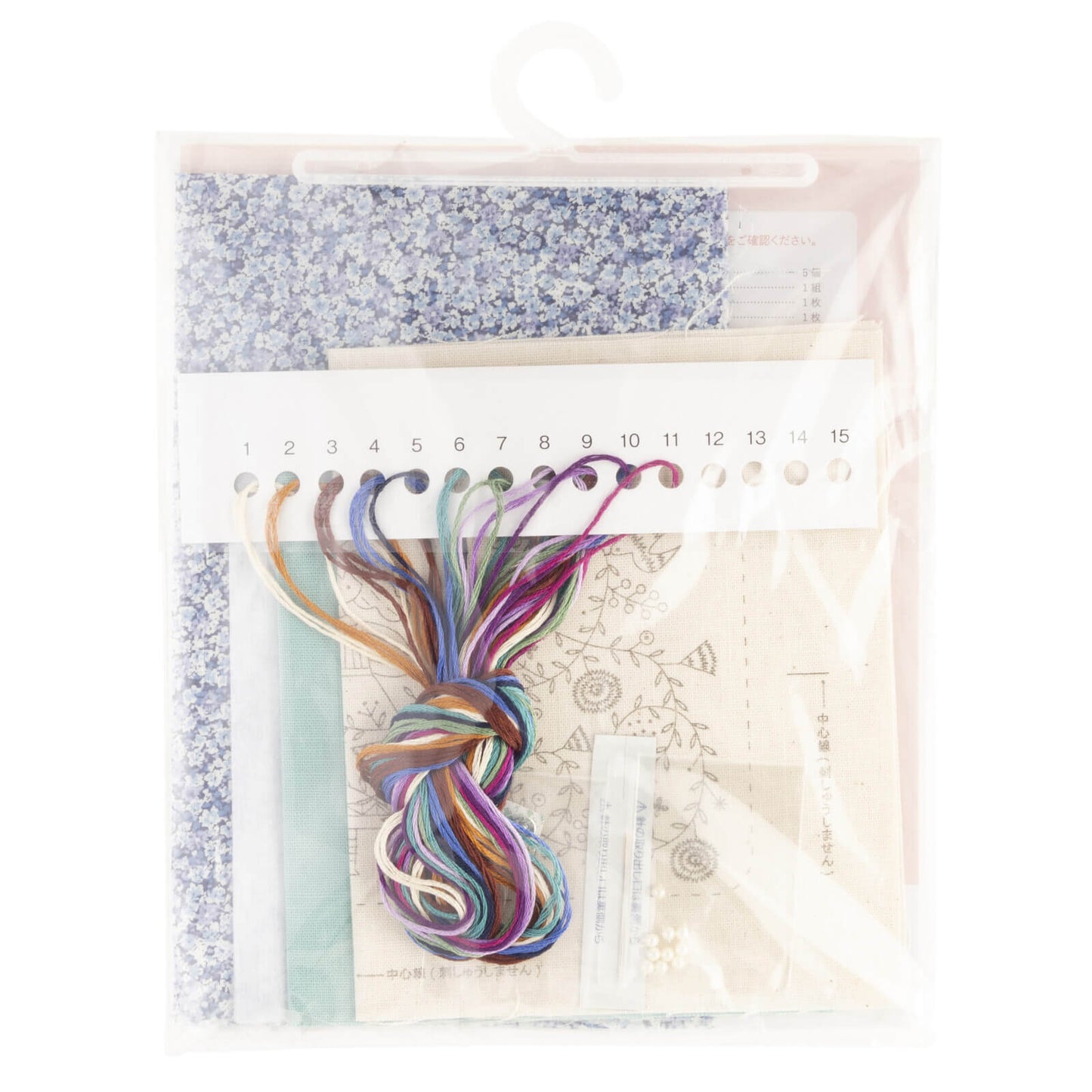 Kit de bordado "Mi vida con gatos: bolso de mano" de Cosmo