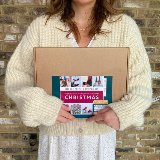 Kit de fieltro con aguja "Navidad" - Bergin & Bath