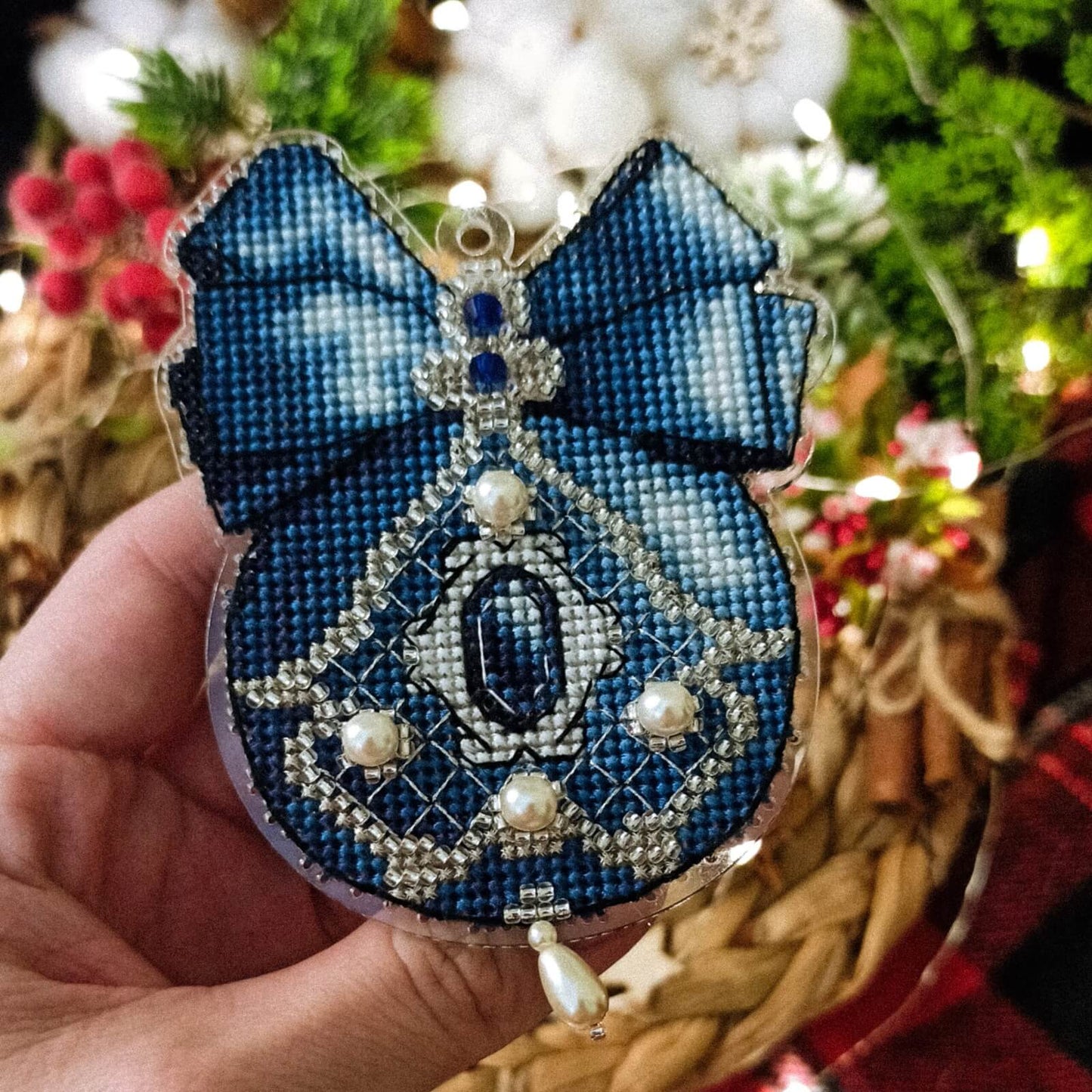 Kit de punto de cruz Corazón Chispa de Ventisca de Unicstitch