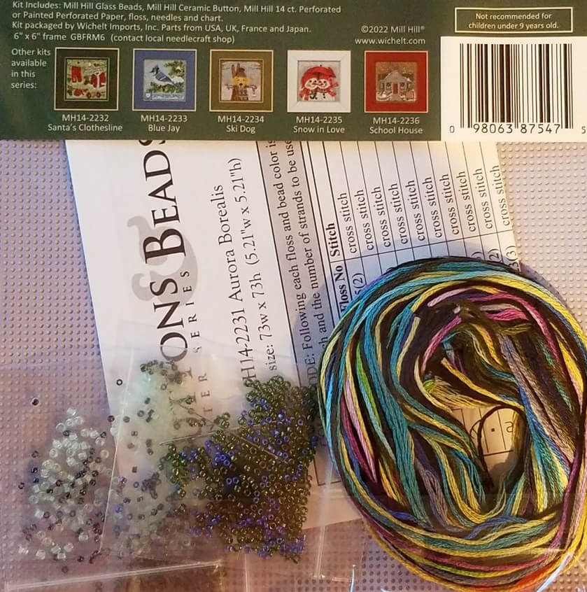 Mill Hill Witch Way Cross Stitch Kit