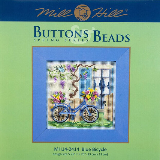 Kit de punto de cruz Blue Bicycle de Mill Hill