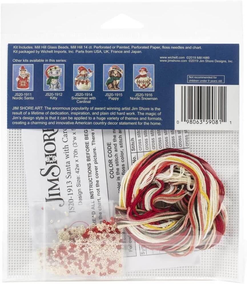 Mill Hill Witch Way Cross Stitch Kit