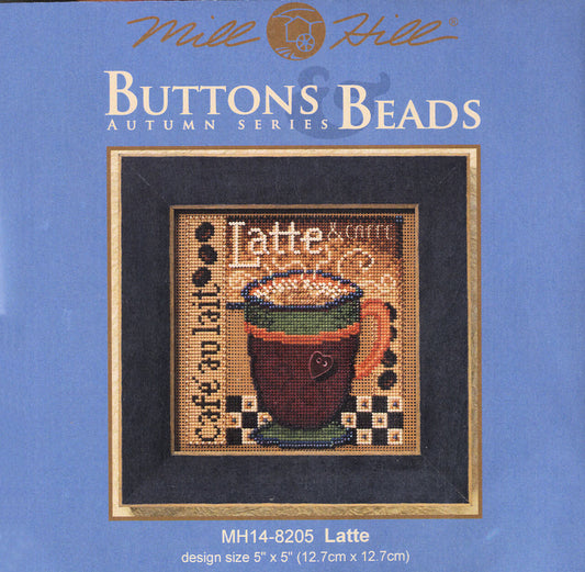 Kit de punto de cruz Latte de Mill Hill