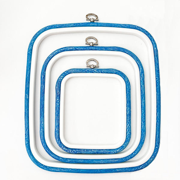 Nurge Aro Flexi Cuadrado Colección Azul