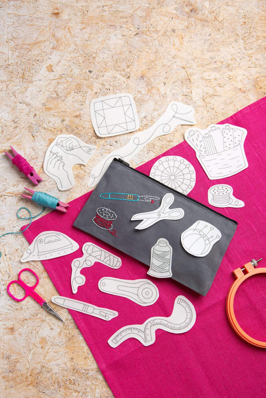 Pegatinas solubles para bordar “Sewing Circle” - Hawthorn Handmade