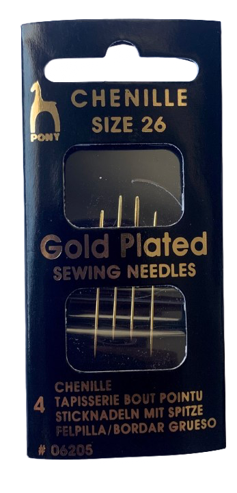Pony Black hypoallergenic upholstery needles