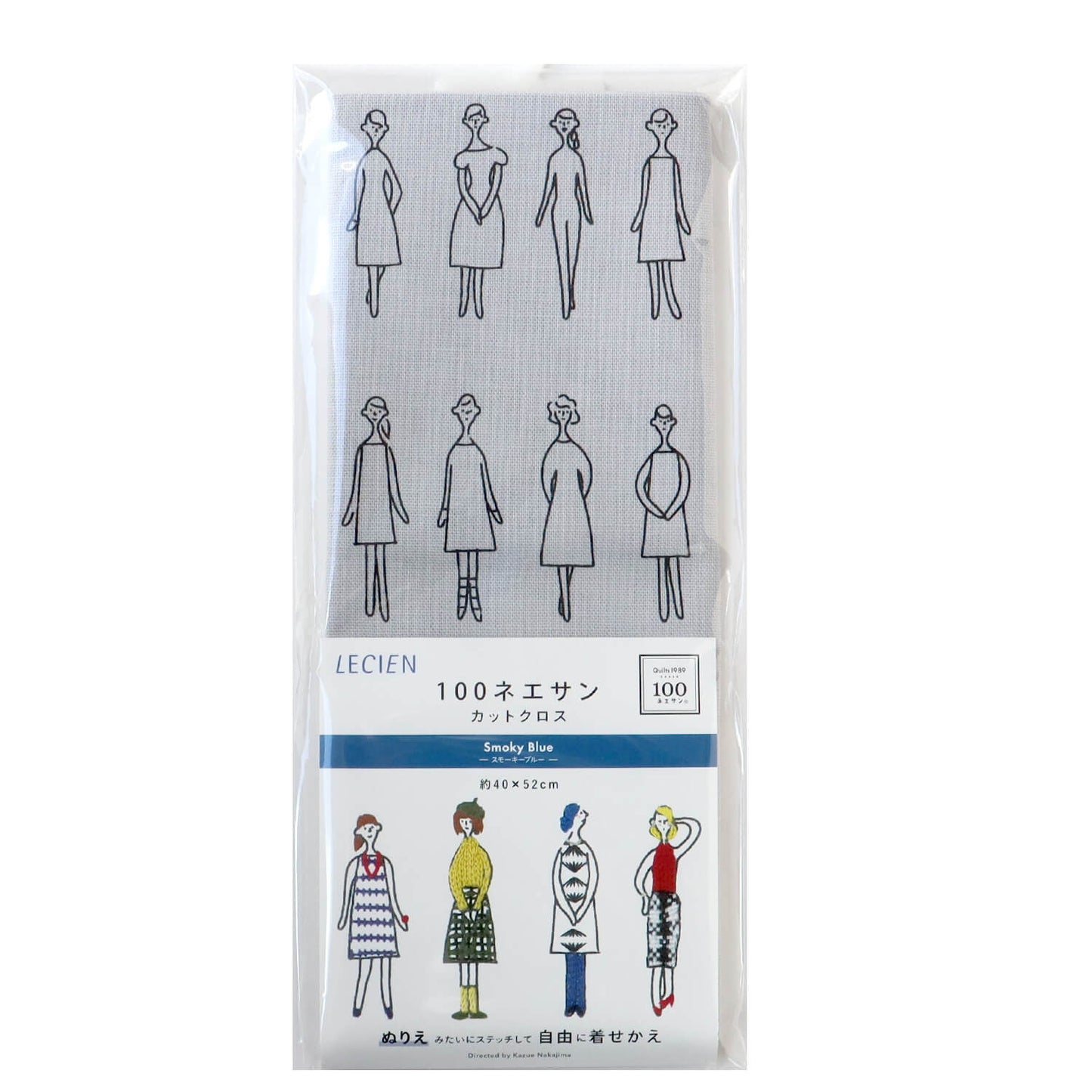Embroidery fabric model "100 women" by Cosmo
