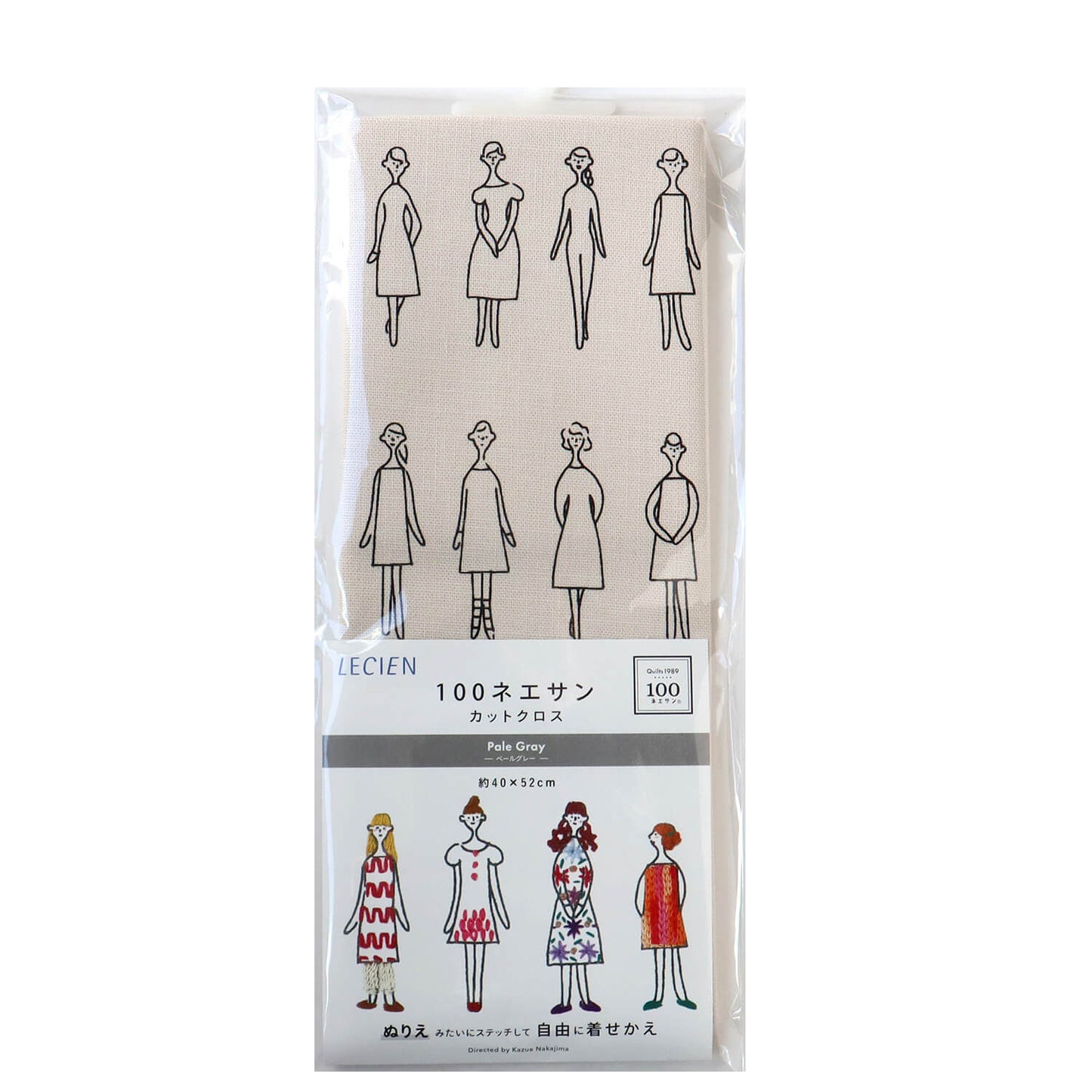 Embroidery fabric model "100 women" by Cosmo