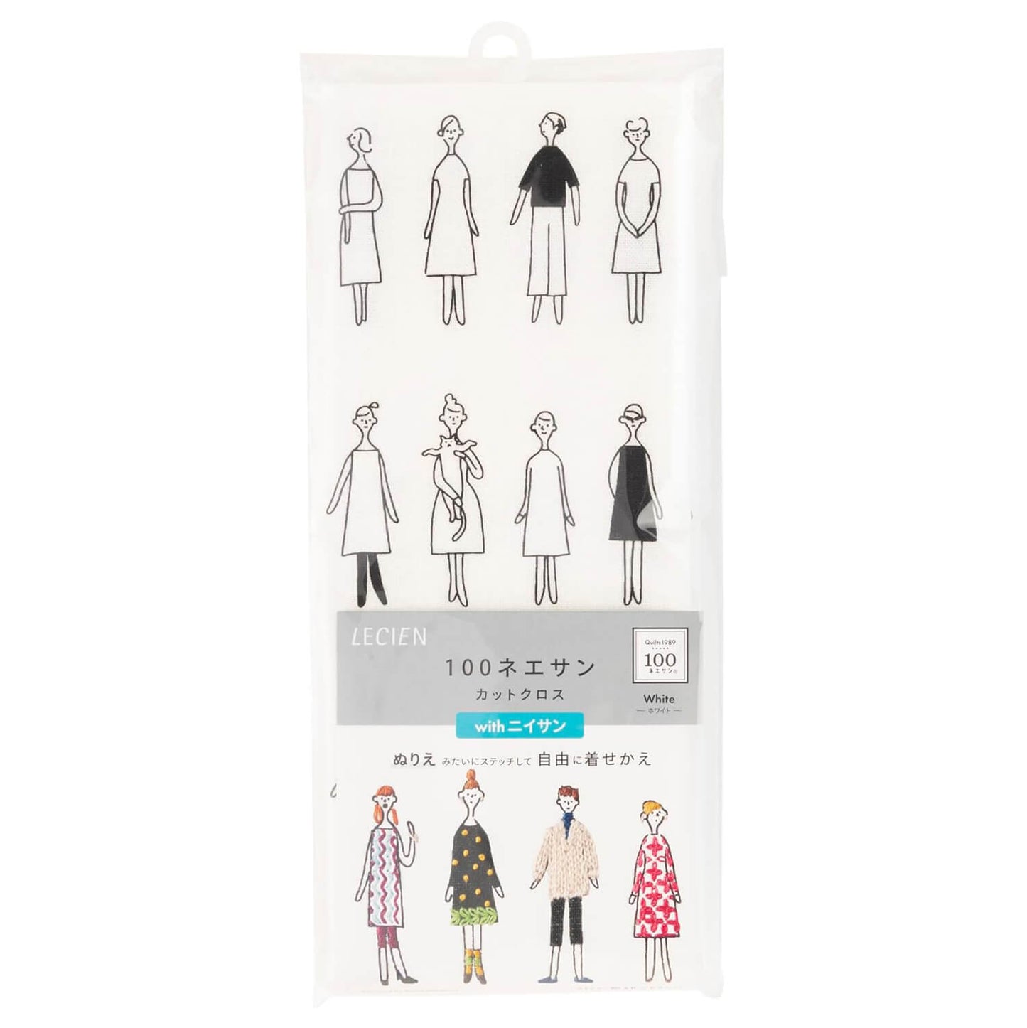 Embroidery fabric model "100 women" by Cosmo