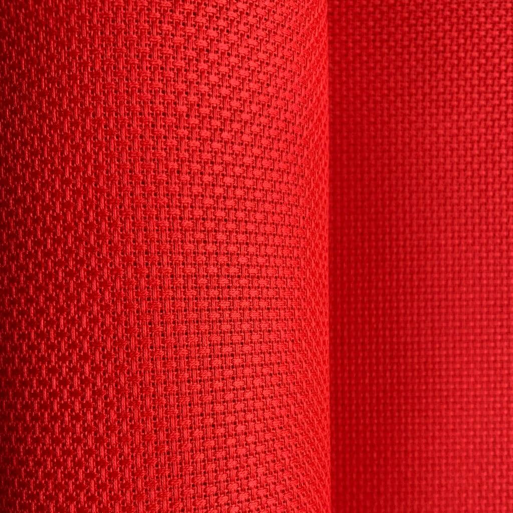 Aida fabric 14 count red by Zweigart