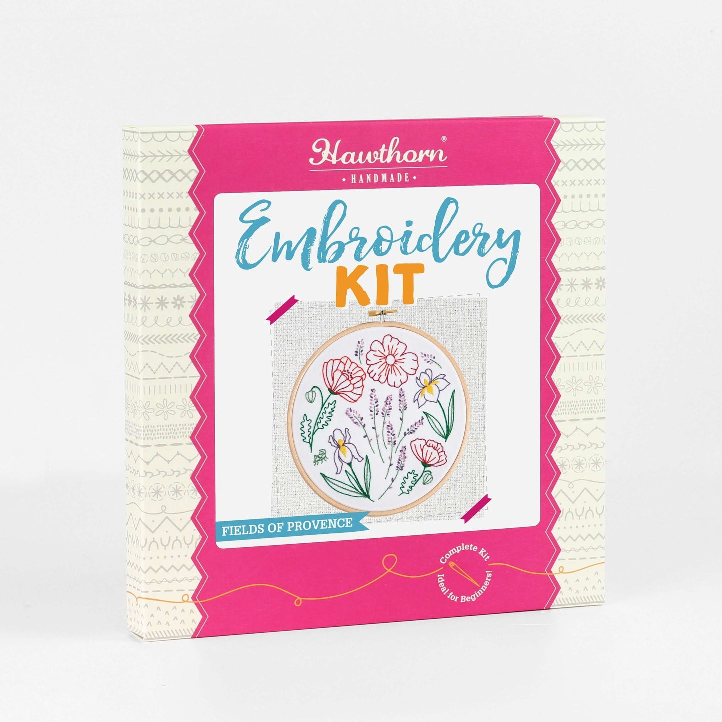 Kit de Bordado "Fields of Provence" - Hawthorn Handmade