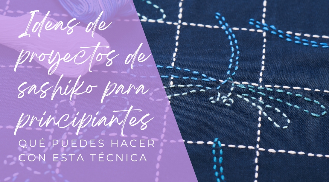 Ideas de proyectos de sashiko para principiantes: qué puedes hacer con esta técnica