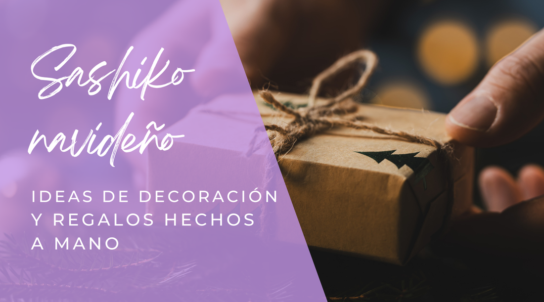 Sashiko navideño: ideas de decoración y regalos hechos a mano