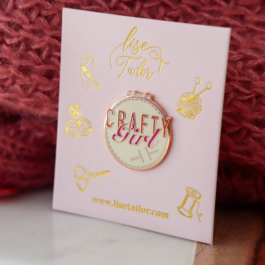 Sujeta agujas magnético "Crafty Girl" | Lise Tailor