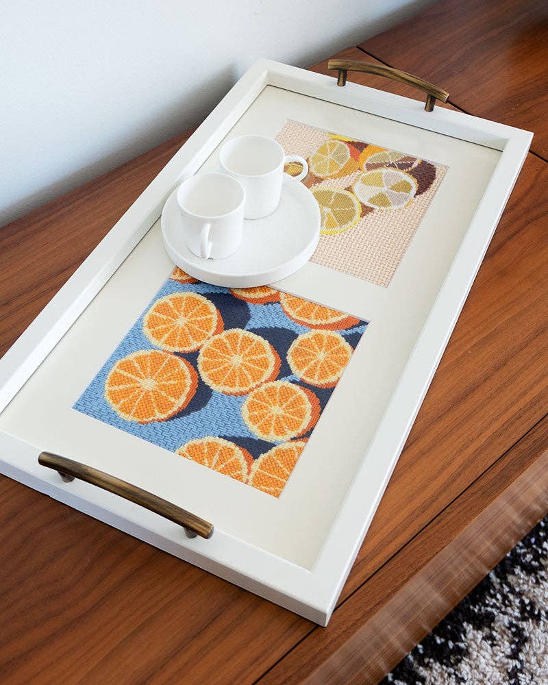 Kit de cañamazo Agrumes de Unwind Studio