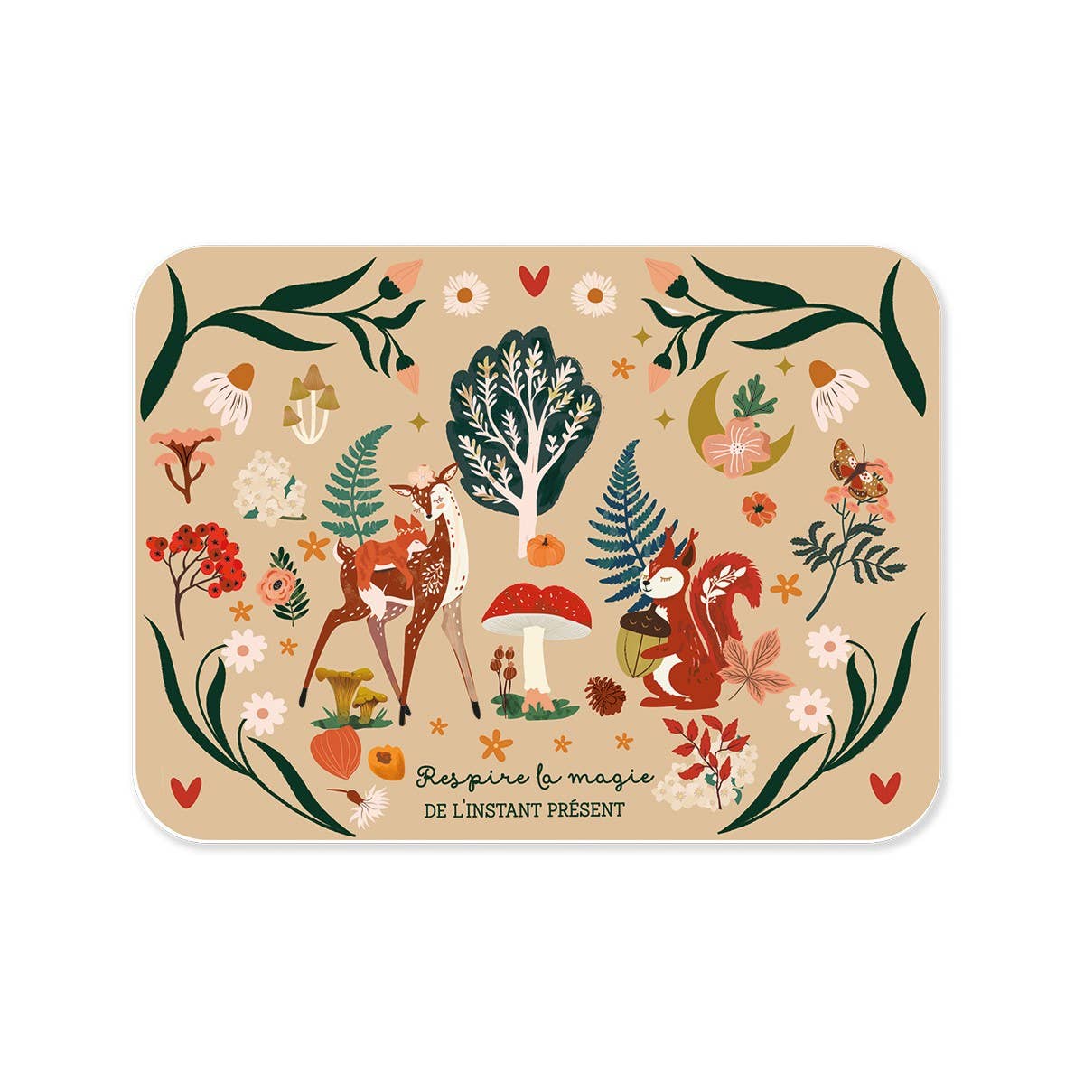 Caja metálica rectangular "La Parenthèse (Respira)" | Maison Royal Garden