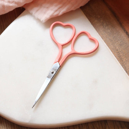 Tijeras de bordado con forma de corazón | Lise Tailor