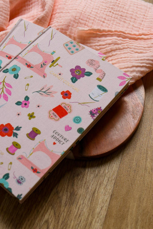 Cuaderno de tela con estampado Couture | Lise Tailor