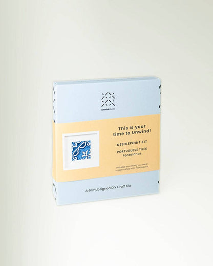Kit de cañamazo Azulejo Portugués - Cedofeita de Unwind Studio