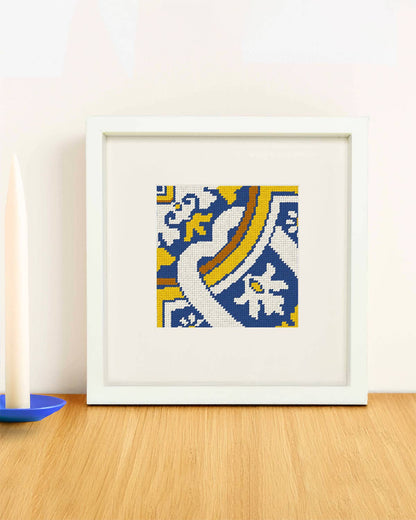 Kit de cañamazo Azulejo Portugués - Cedofeita de Unwind Studio