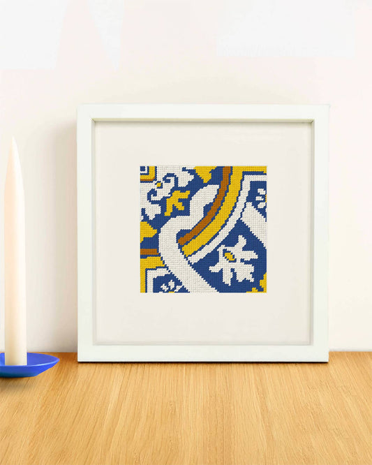 Kit de cañamazo Azulejo Portugués - Cedofeita de Unwind Studio