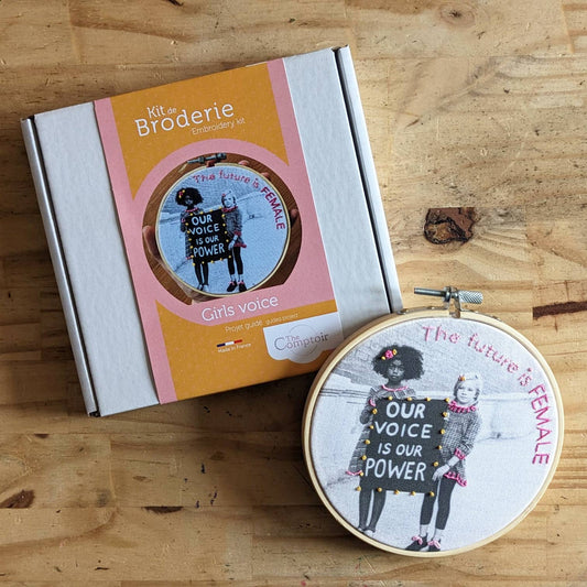 Kit de bordado El futuro es femenino – TheComptoir
