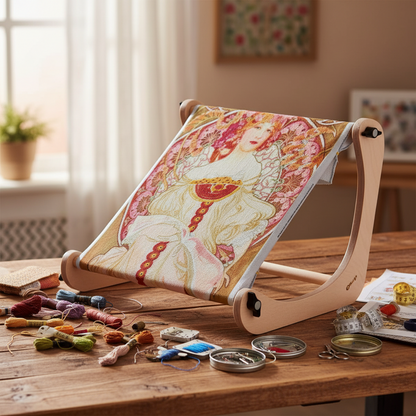 Bastidor de mesa para bordado de Nurge, modelo 190-3