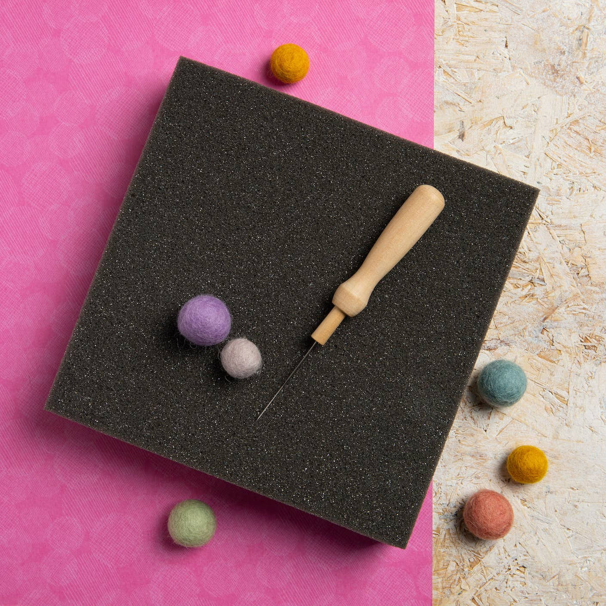 Bloque de espuma para fieltro con aguja - Hawthorn Handmade