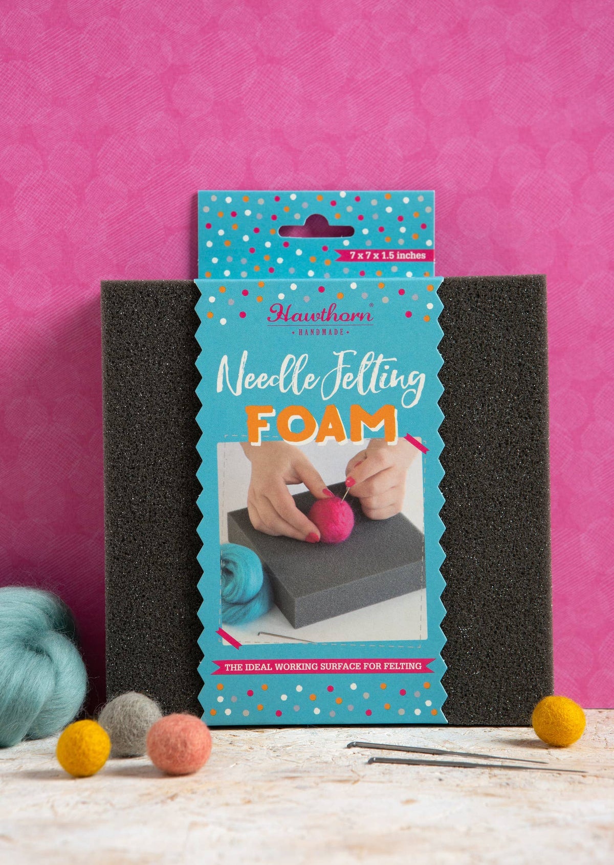 Bloque de espuma para fieltro con aguja - Hawthorn Handmade