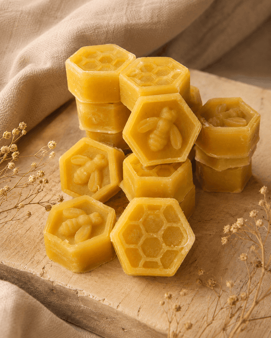 Cera de abeja para hilos de bordado